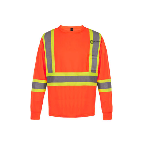 Long Sleeve Hi-Vis T-Shirt Thumbnail